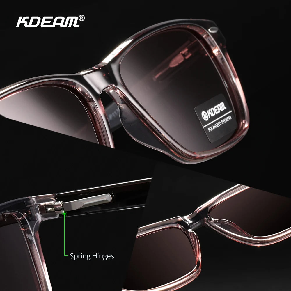 Square Polarized TR90 Sunglasses