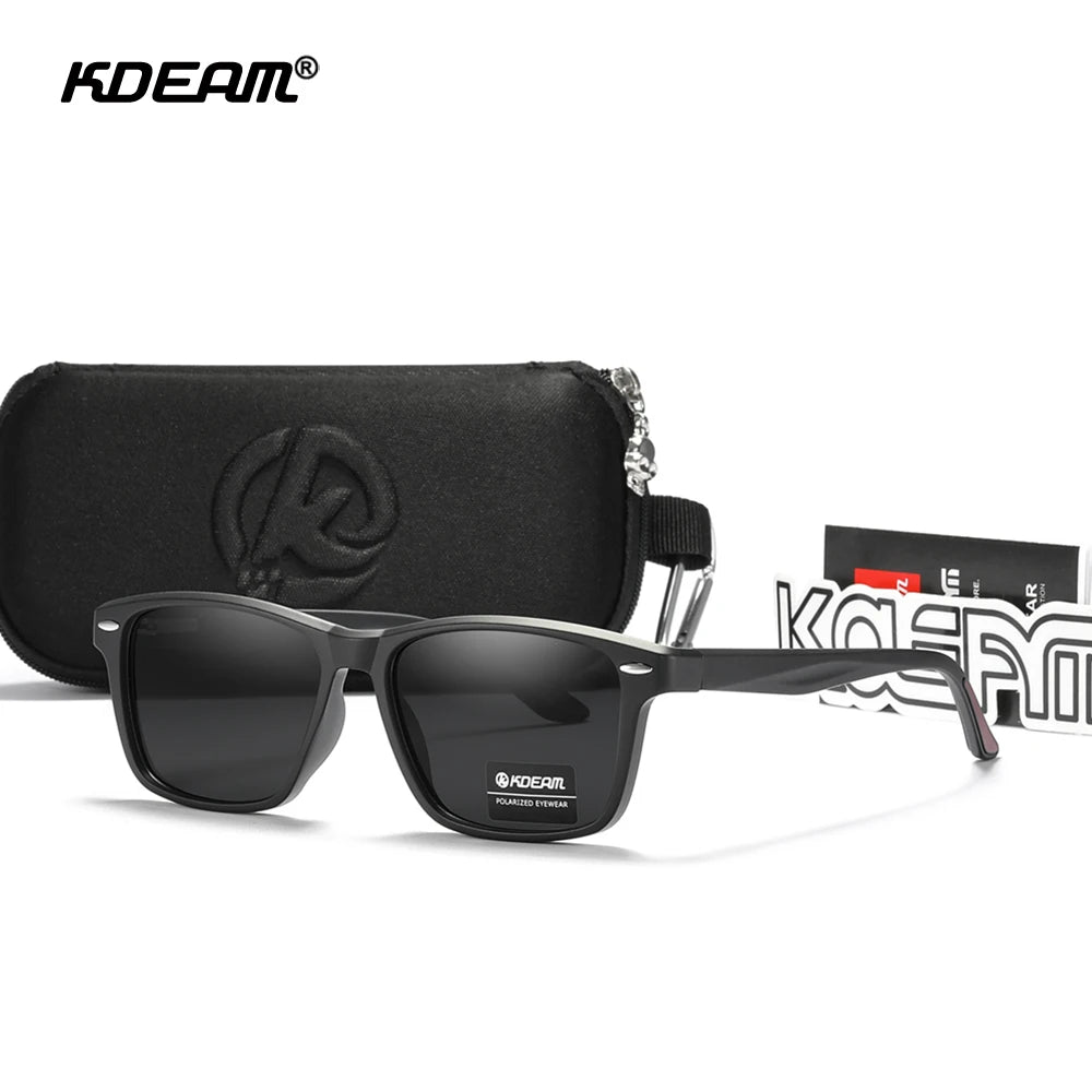 Square Polarized TR90 Sunglasses