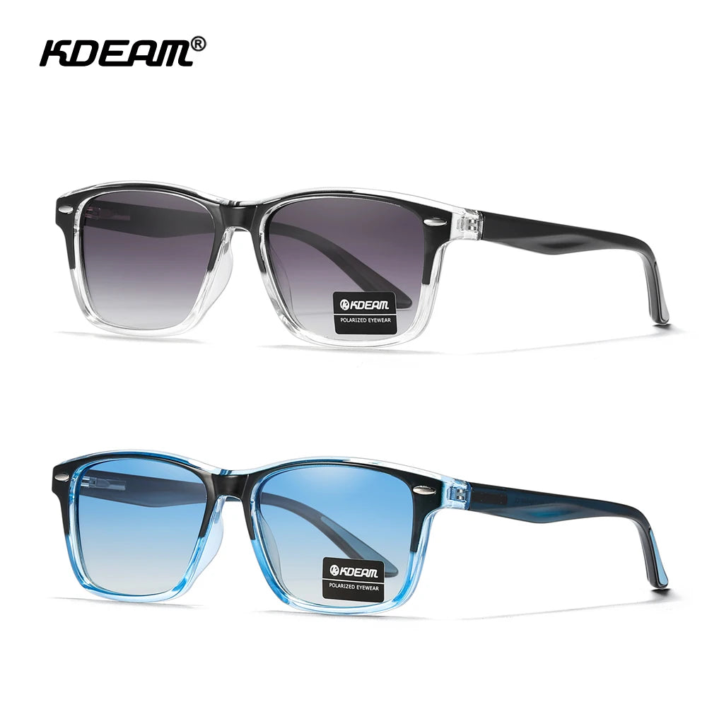 Square Polarized TR90 Sunglasses