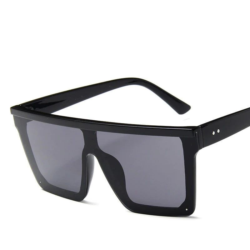 Flat Top Vintage Square Sunglasses