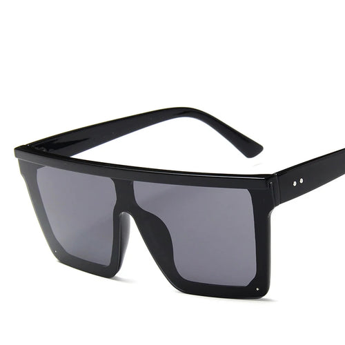 Flat Top Vintage Square Sunglasses